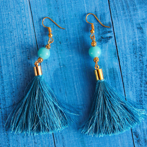 Blue Earrings