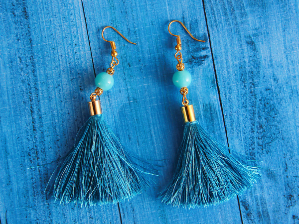 Blue Earrings